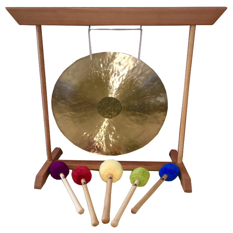 for gongs up to Ø 45 cm Gong stand made of beech 